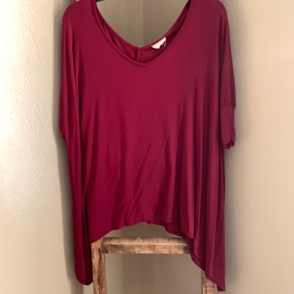 Red tunic